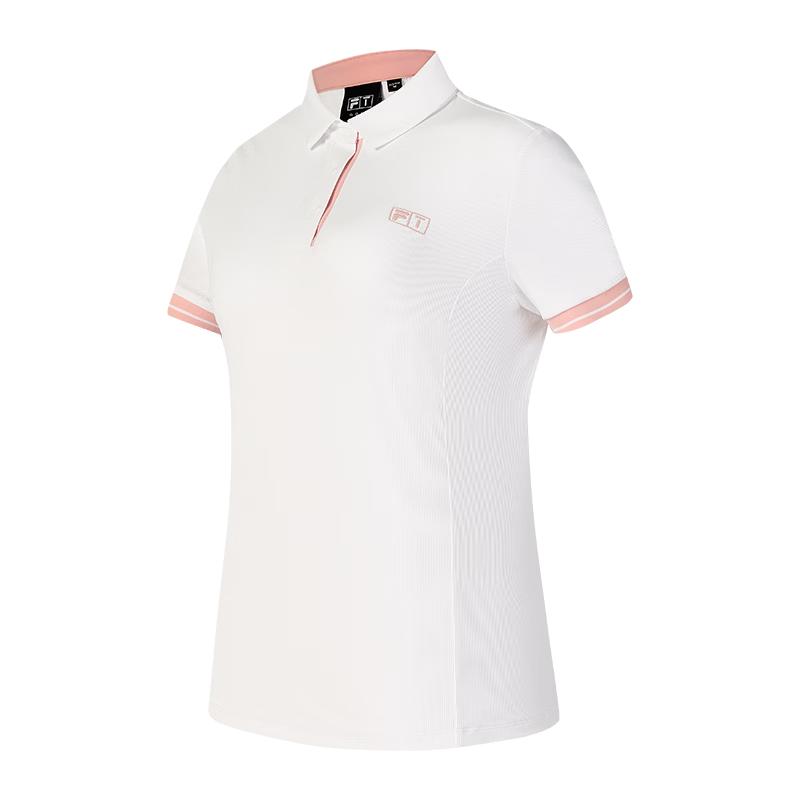 FILA Women s Knit Short Sleeve Golf Polo Shirt L