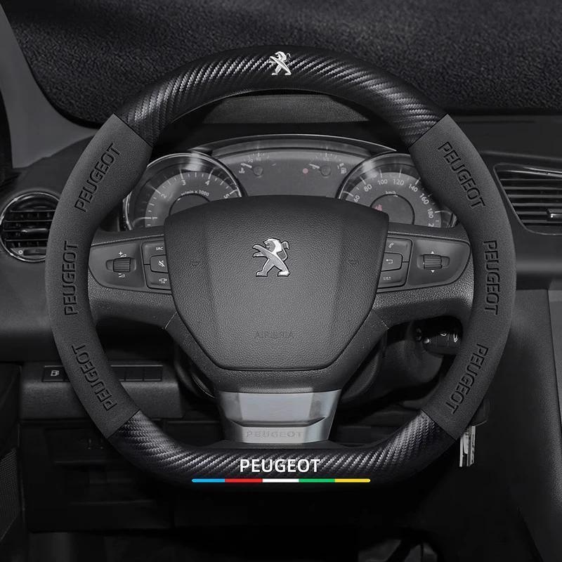 Potah volantu pro Peugeot 106 107 108 206 207 208 301 307 308 406 407 408 508 607 2008 3008 4008 5008 GT RCZ Rifter