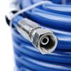 Set of hose for painting unit made of TPU fiber 15 m blue + hose connector GZ 1/4"" to GZ 1/4""