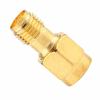 5PCS Durable Low Loss SMA Male To SMA Female Coaxial Connector Gold Adapter Set Coaxial Adapter Coax Connector Wire Connection