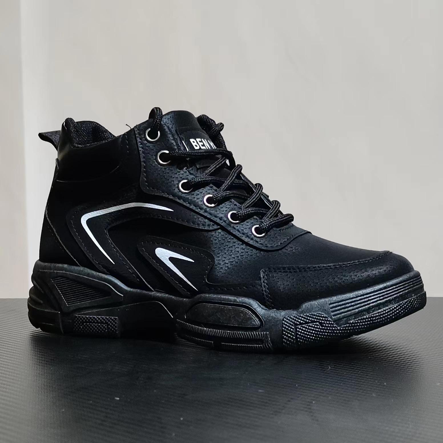 

Зимняя новая мужская обувь Martin, инструментальная рабочая страховка, мужская обувь для спорта и отдыха, простая и универсальная, толстая подошва, удобная, заводская, прямые волосы 44 чёрный