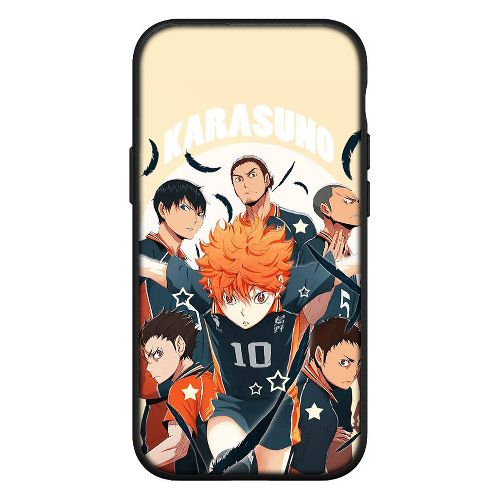 for Motorola Moto Edge 70 60 50 G54 G86 Samsung Galaxy S25 iPhone 17 16 15 Xiaomi Redmi Note 14 Pro Max Phone Case Cartoon Hinata Shoyo Haikyuu Cover