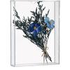 Modern Transparent Desktop Display Case Storage Box Artistic Design For Stationery Cosmetics Small Items Arrangement