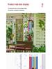 Nordic Colorful Aluminum & Wood Wind Chime - Outdoor Garden Balcony Decor.