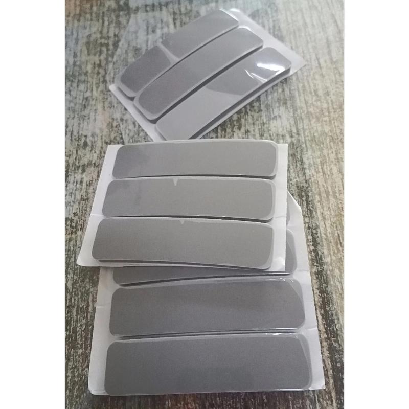 10 Stück Laptop-Gummifüße Streifen, Rutschfeste Ersatz-Bodengehäuse-Fußpolster für Tastaturen