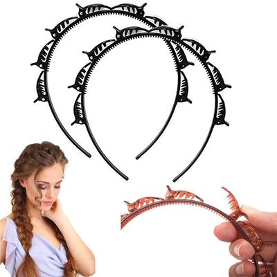 Unisex Alice Hairband Headband Men Women Sports Hair Band Hoop Metal Hoop Double Bangs Hairstyle Hairpin Hair Accessories
