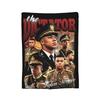 Pipini M-Mbappes Novelty Football  Fleece Throw Blankets Funny  Blankets for Sofa Bedroom Warm Bedroom Quilt,