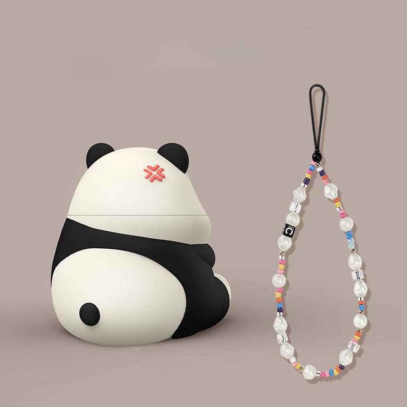 Cartoon Panda Bluetooth Earphone Case for AirPods 2 3 Silicone Charging Headphone Cases for Airpods Pro 2 Protective Cover