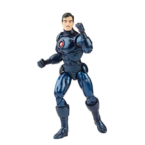 Hasbro Marvel Legends Series Iron Man Comics Stealth Iron Man 6-inch Action Figure F0357, Authentic, with Build-A-Figure Parts