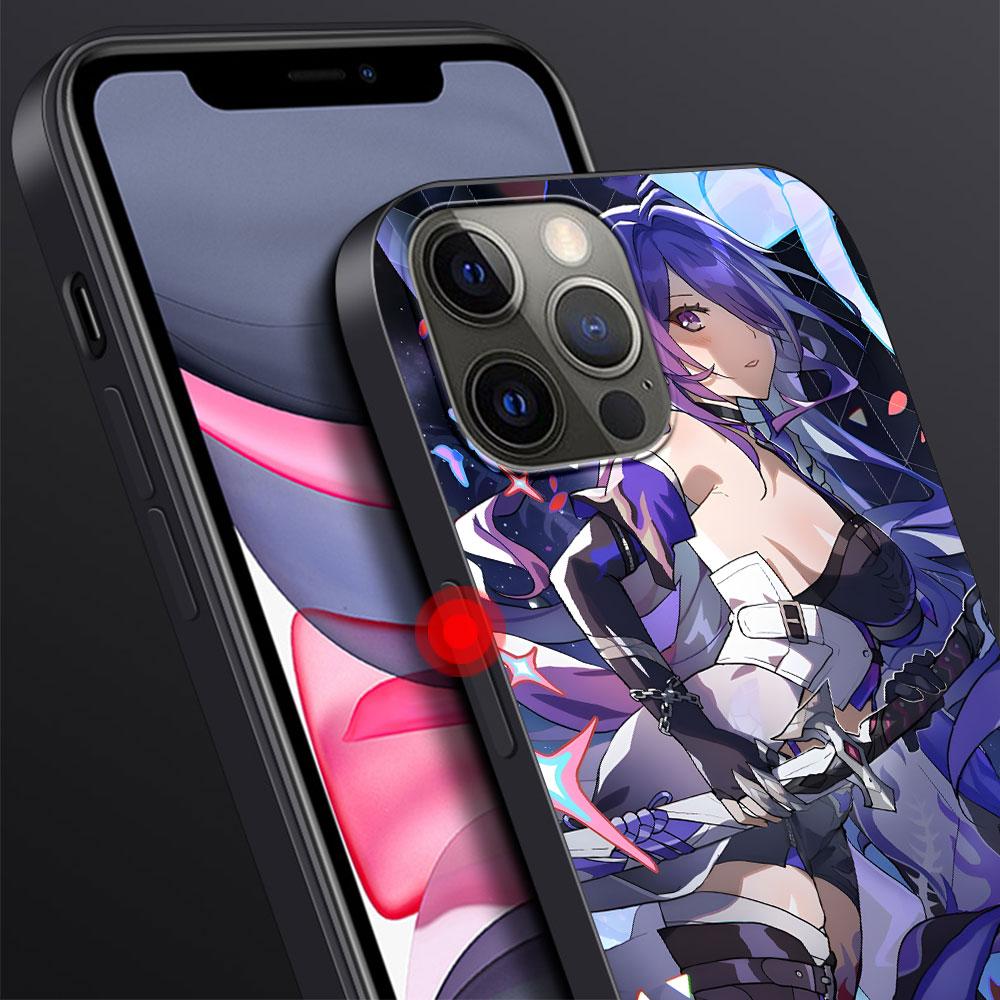 Acheron Honkai Star Rail Case for Apple iPhone 7 SE 2020 11 12 13 14 X XS XR 15 Pro Max Silicone Black Soft Phone Cover