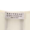 Brunello Cucinelli Made In Italy Striped Pattern Best M Ivory Women Used