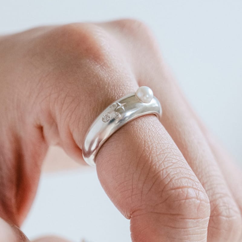 eveningbell [silver925] Sophia ring (silver)