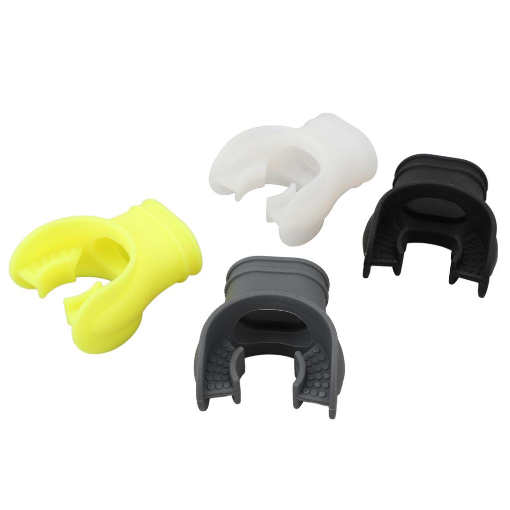 Diving Mouthpieces Silicone Comfortable Universal Interface with Regulator Ties Diving Regulator