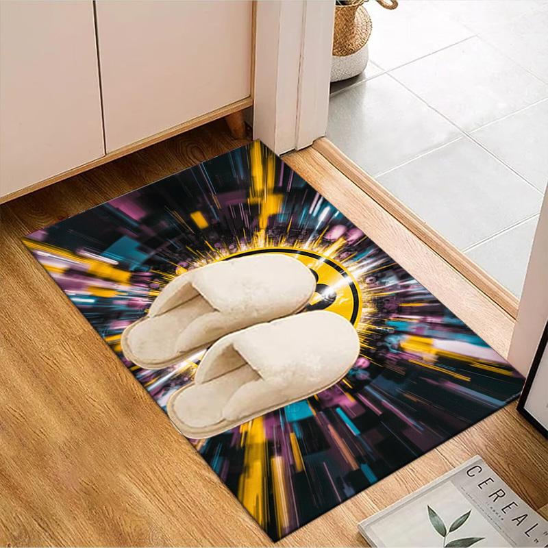 Borussia Dortmund Teppich Spiel Teppich, Fußmatte für Schlafzimmer Wohnzimmer Eingangsbereich Teppich, Heimdeko Idee Geschenk für Weihnachten Geburtstag