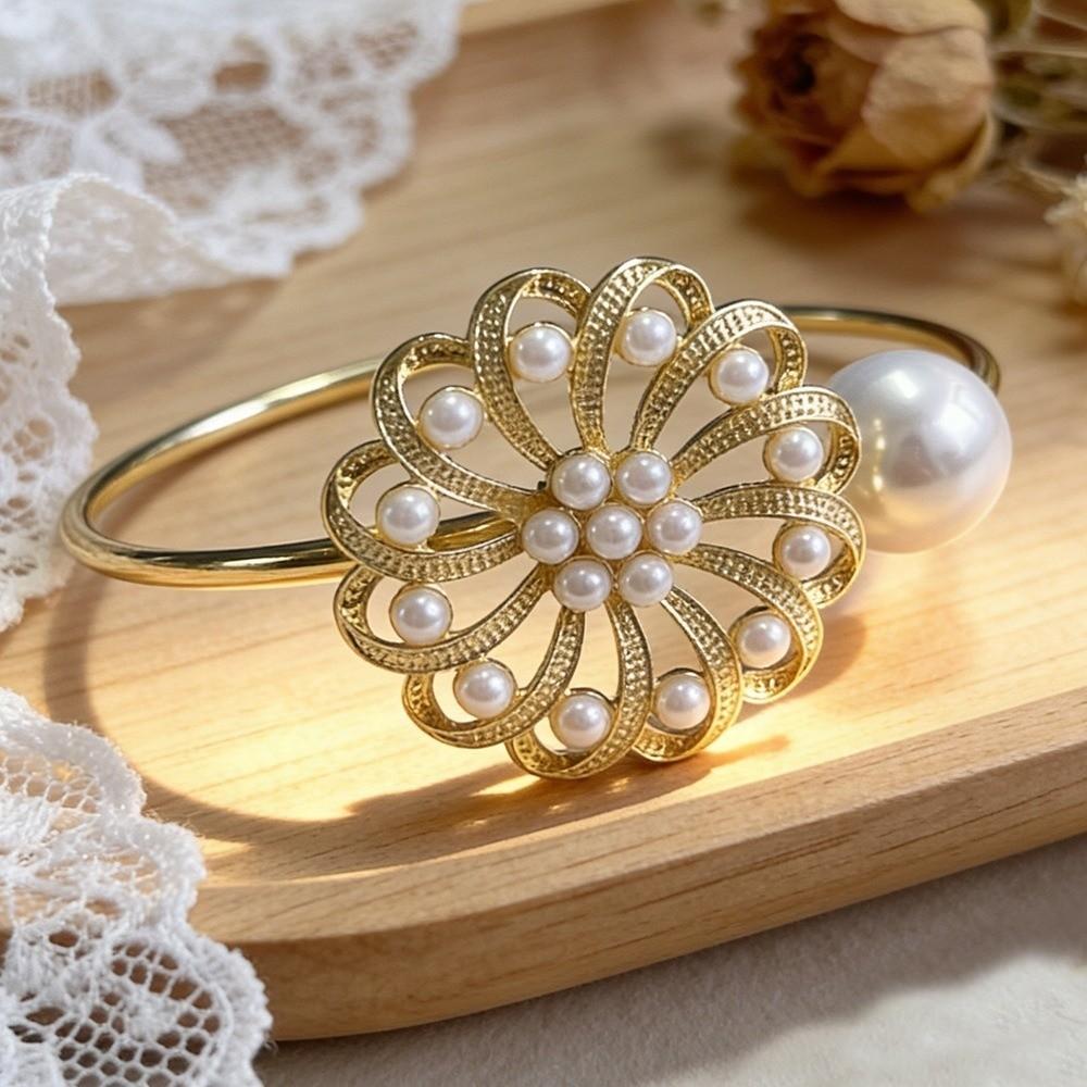 Light Luxury Curtain Tiebacks Metal Pearl Curtain Straps Creative Curtains Tie Rope  Office