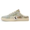 Canvas men's shoes summer trend versatile one-pedal breathable casual cloth shoes men's heel-free half-drag men's trendy shoes