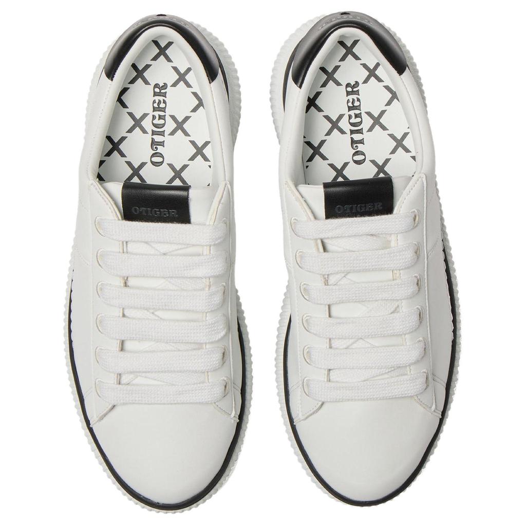 ONITSUKA TIGER Otiger Court Comfortable Versatile Thick Sole Durable Low Top Casual Shoes Women Sneaker White 1182A636-100
