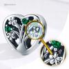 Charms Heart Tree Of Happiness 925 Bead Tree Of Life Charms Pr925