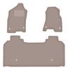 Beige Velour Floor Mats For: Dodge RAM 1500 Long (2019)
