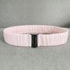 Down Fabric Smooth Elastic Belt, Pleated Elastic Waist Seal, Women's Wide Hundred with Down Waist