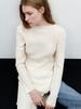 ATELIER NAIN Accord Pleats Slim Knit(T-7114)