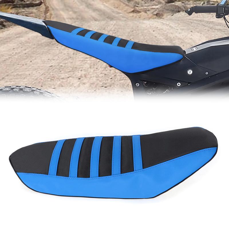For Talaria Sting MX3 R MX4 MX5 PRO Motorcycle Striped Grip Gripper Seat Cover PVC Leather Waterproof Seat Saddle Cushion Cover