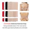 1/3Pcs Adjustable Women Bra Extender 2,3,4 Hook Brassiere Strap Buckle Bra Extension Maternity Underwear
