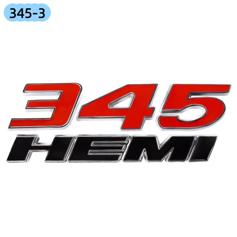 3D Metall 345 392 HEMI Emblem Dekor Aufkleber Für D-odg-e Ram 1500 C-aliber Nitro C-aravan A-venger Dart C-hallenger Zubehör