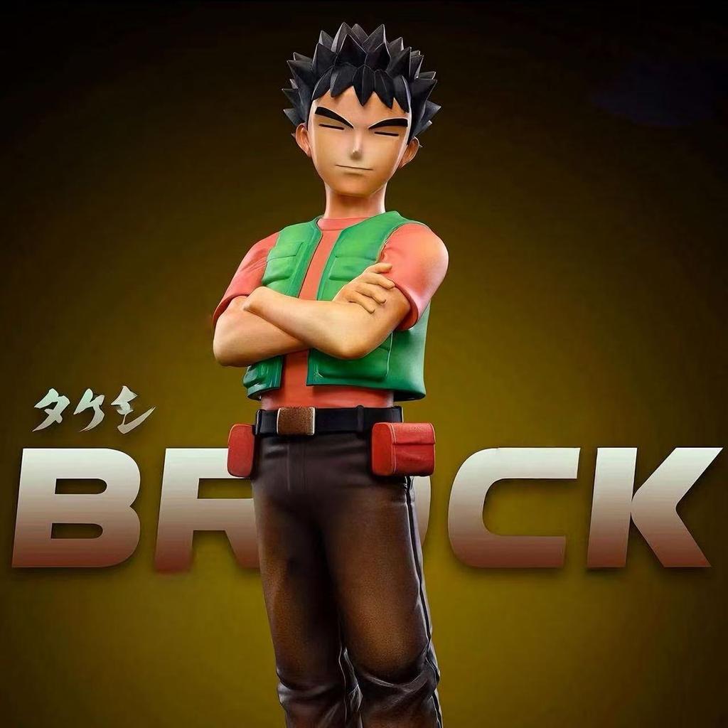 Anime figurka Asha Ketchuma 18 cm PVC GK Soška Model Sběratelská panenka Pro dekoraci pokoje stolu Akční figurka Hračka s Brockem a Misty