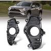 AUTOWIKI Fog Lights Covers for 2019-2025 Toyota RAV4 (Not Fit ADVENTURE; TRAIL and TRD OFF-ROAD Models) OEM Fog Lamps Bezel Replacement for 19-23
