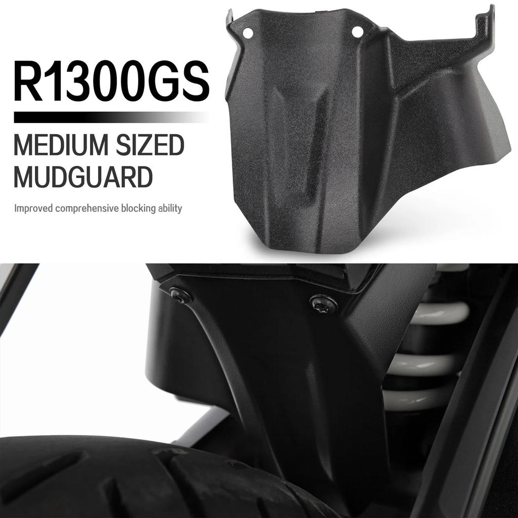 MAORANG Rear Wheel Mudguard Splash Guard Cover Motorcycle Extension Fender for R1300GS R 1300 GS R1300 GS ADV 2023 2024 Motorcycle Accessories [Used]