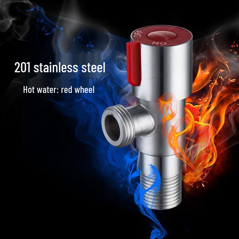 Robinet d'angle en acier inoxydable 304 LANGZHIWEN
