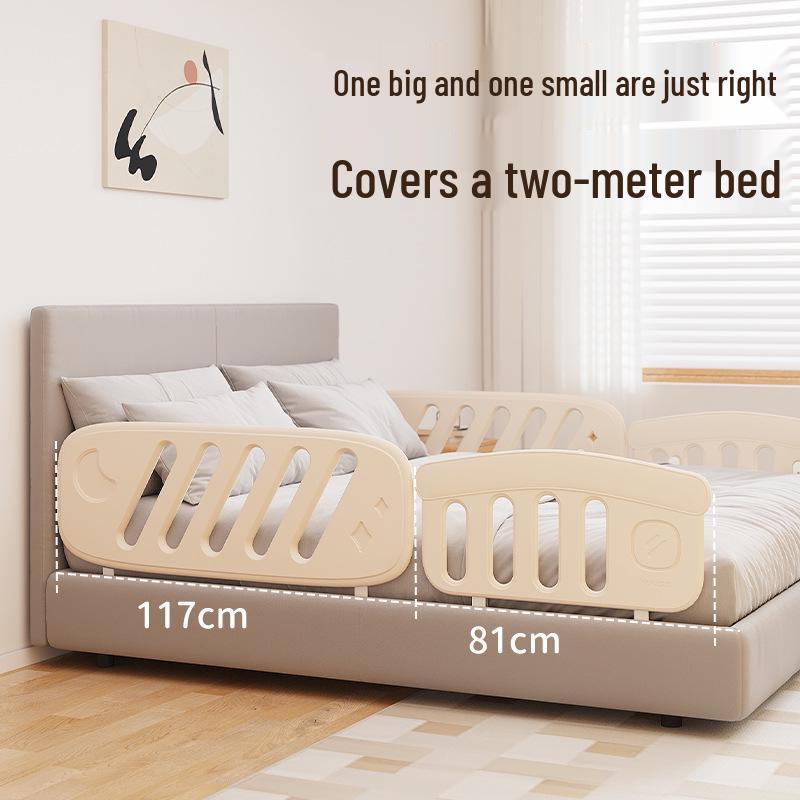 Adjustable Infant Bedside Safety Rail - Anti-Fall Heightened Baby Guard Fence