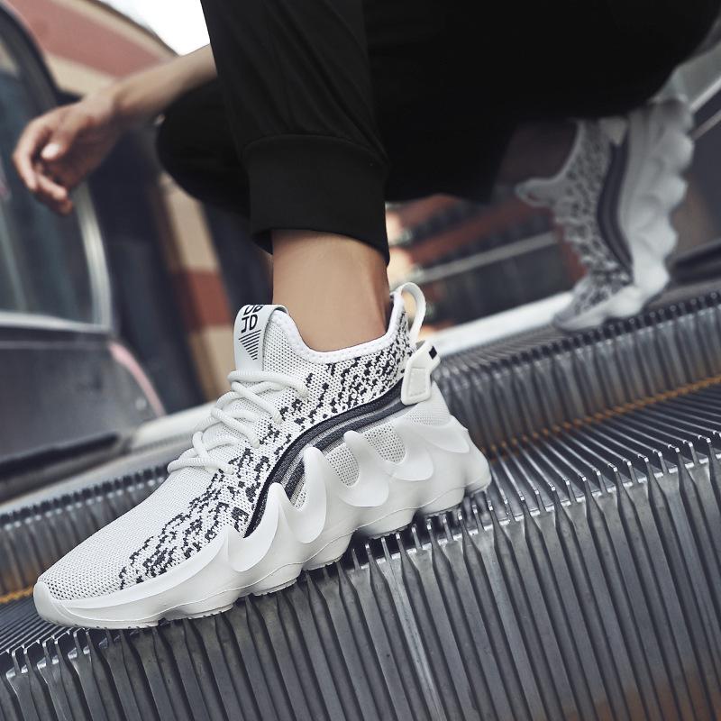 Spring and Autumn Platform Sneakers Lightweight Breathable Mesh Running Shoes Student Sneakers
