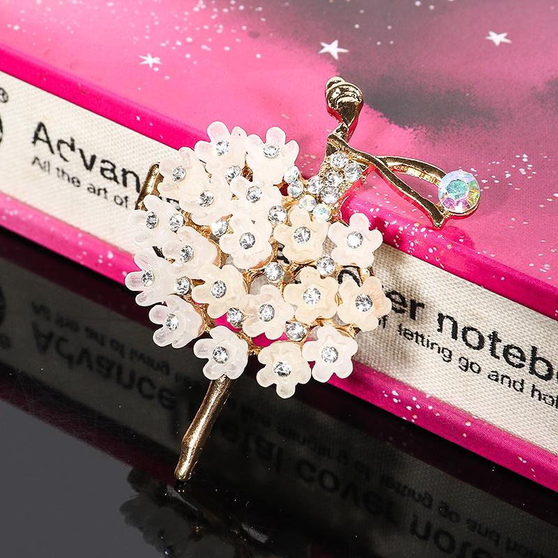 Engood 20Pcs Resin Ballet Dancing Girl Rhinestone Button Sewing Trim & Embellishments Craft Buckles DIY Hair Wedding Decoration