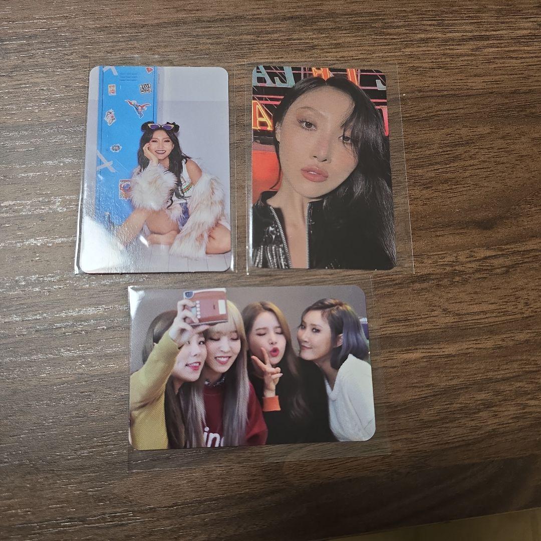 

[USED] MAMAMOO MIC ON PURPLE Hwasa MEMORY Group Trading Card