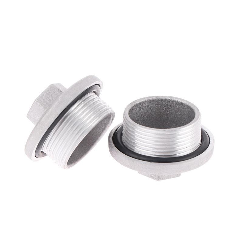 2Pcs Scooter Oil Drain Plug Valve Tappet Cover Rubber O Seal Ring For 125Gy6125 Oil Drain Cover Engine Parts