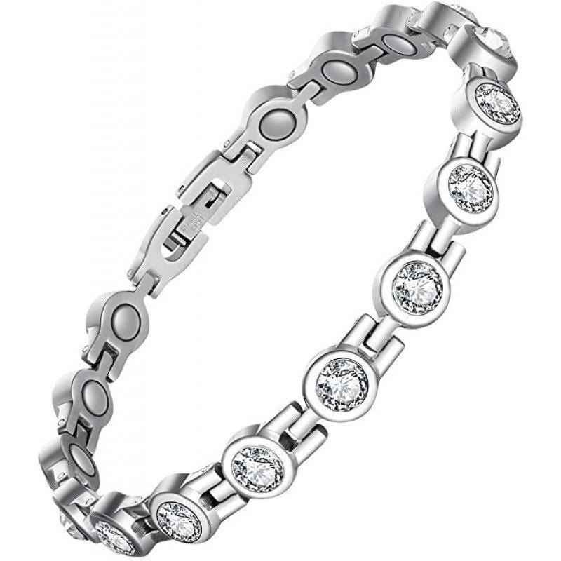 Hot Sale Zinc Alloy Full Magnet Diamond Bracelet Adjustable Bracelet