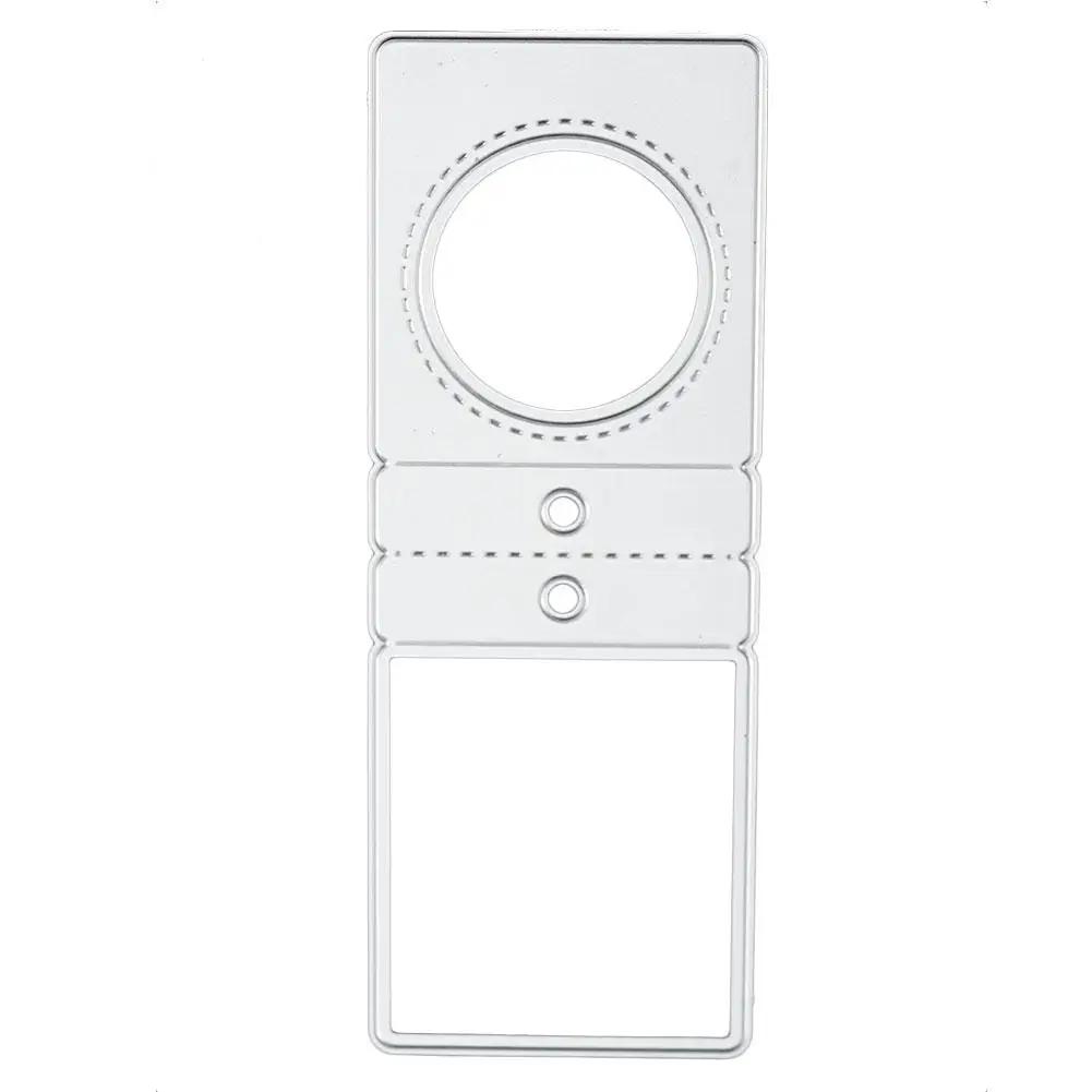 

Форма для складывания бирки на окно, металлические штампы для резки, для скрапбукинга, альбома, поздравительной открытки, украшения, нож, форма для тиснения S0B2 серебряный