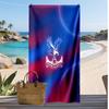Asciugamano da Spiaggia con Stampa del Crystal Palace Football, Asciugamano Grande Morbido ad Asciugatura Rapida per Spiaggia Campeggio Nuoto