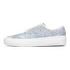 Anta Aohang All-Terrain Skateboard Low-Top Shoes Slip-On Version Women Sneakers Gray Blue 122228017-5