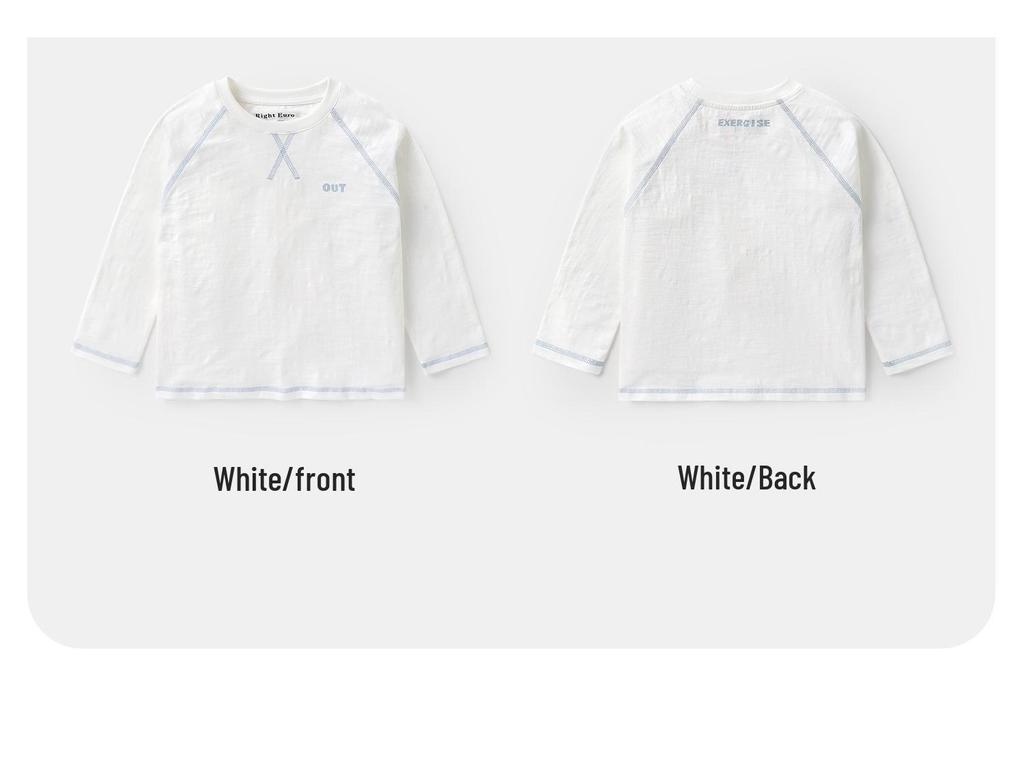 European Boys' Cotton Long-Sleeve T-Shirt, Spring 2026 New Style, Children Baby Toddler Clothing, Spring/Autumn Base Layer Shirt