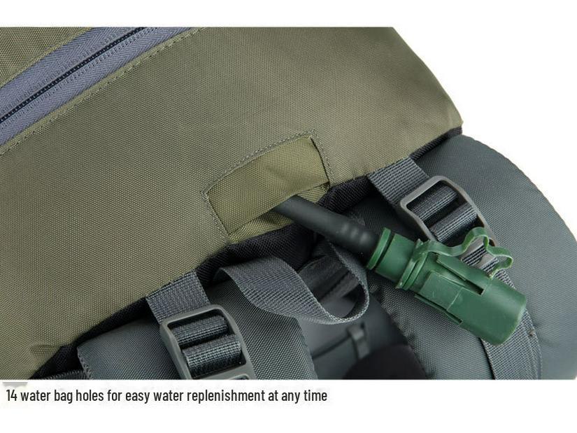 Large Capacity Outdoor Sports Bag with Load-Reducing Spine Protection for Men and Women - Ideal for Running and Fitness, Customizable LOGO Available