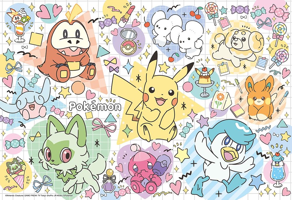 

в Беверли Пазл из 100 деталей Pokemon Popping [Сделано в Японии] Блеск! (26×38) 100-060