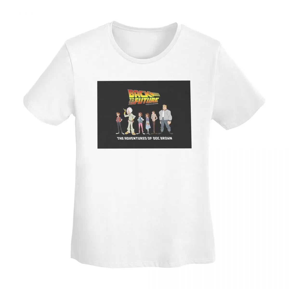 

Retro Back To The Future TShirt Women Short Sleeve T Shirts ONeck Streetwear Cotton Summer Tees Streetwear S
