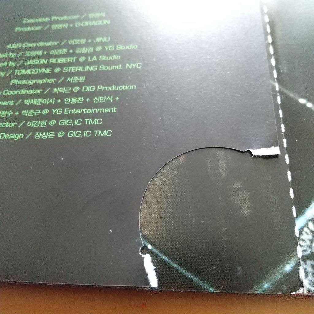 [USED] BIGBANG 02 SECOND SINGLE ...Korean Edition CD+VCD
