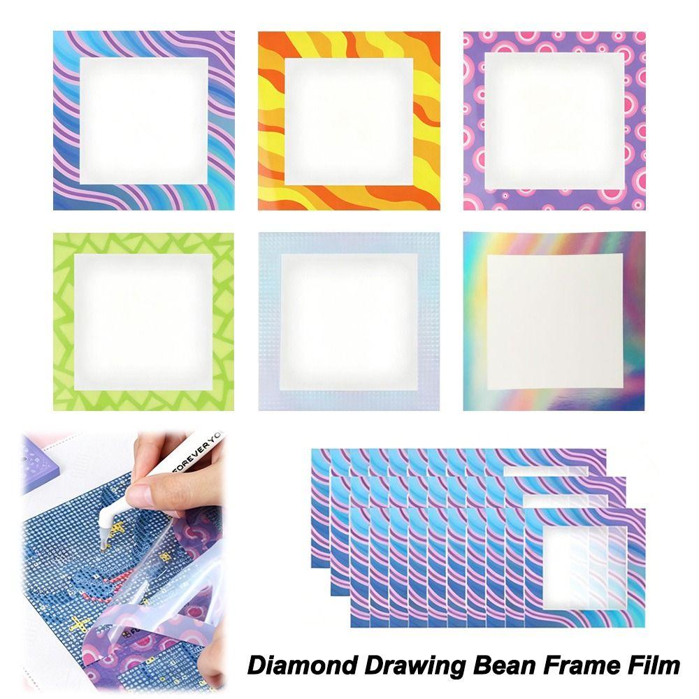 6/12Pcs Protective Frame Diamond Painting Release Film  Diamond Painting Accessory