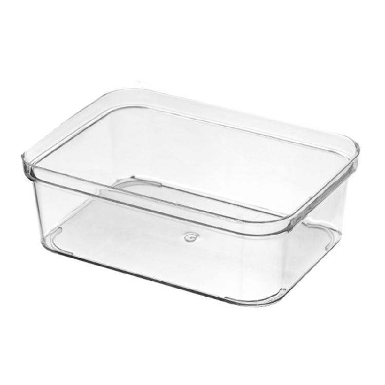 Clear Drawer Organiser Trays Set Desk Drawer Dividers Bathroom and Dresser Drawer Storage Bins Set For Kitchen Office