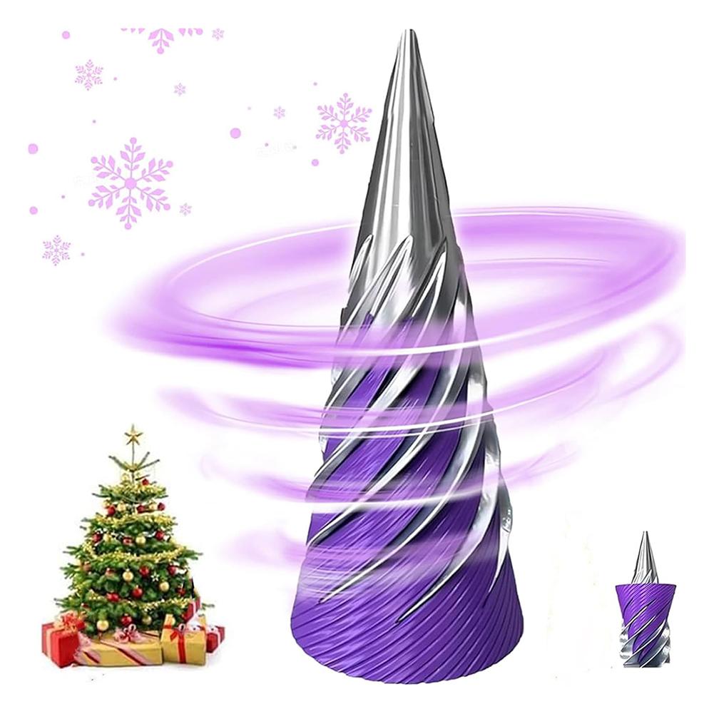 2025 Impossible Pyramid Passthrough Sculpture 3D Printed Helix Screw Fidget Toy Spiral Cone Decompression Decorative Ornaments