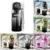 Portable Double Drinking Water Bottle With Straw For Sports And Travel